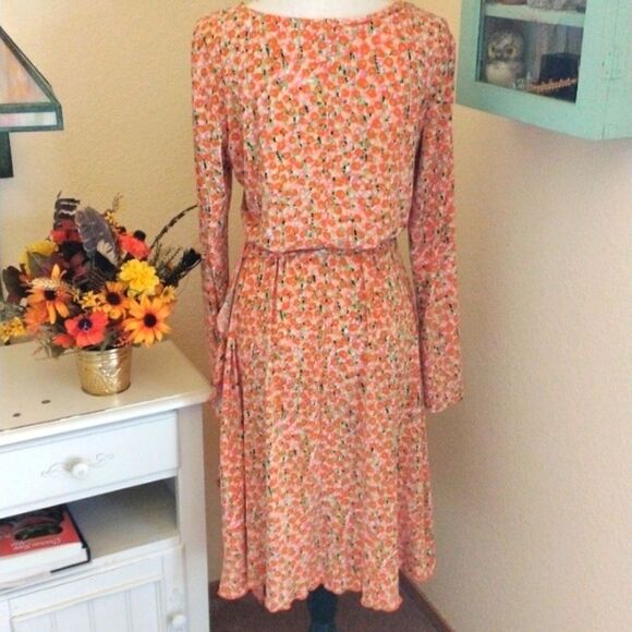 Max & Cleo Soft Knit True Wrap Dress - Picture 5 of 11